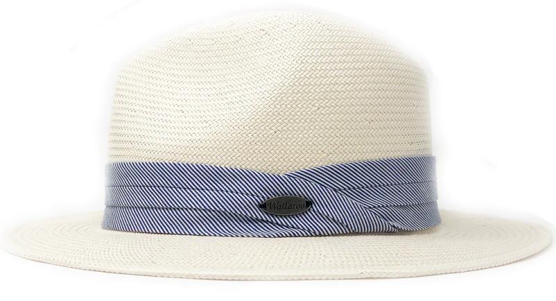Monterey - Womens - natural / blue stripes 1