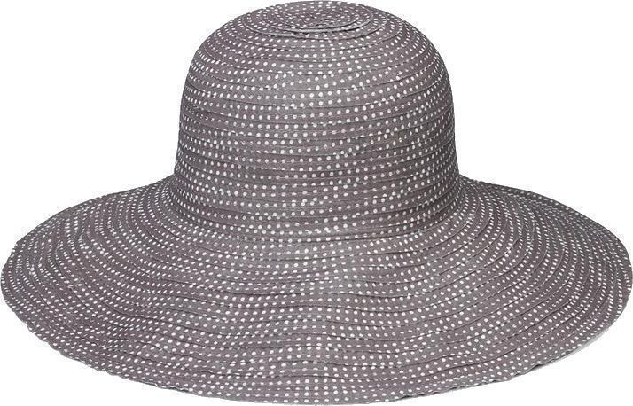 Petite Scrunchie - Womens - Grey / White Dots 1