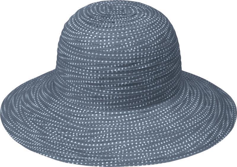 Petite Scrunchie - Womens - Slate / White Dots 1