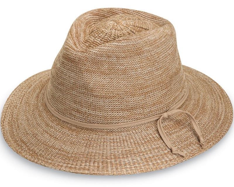 Victoria Fedora - Womens - mixed camel 1