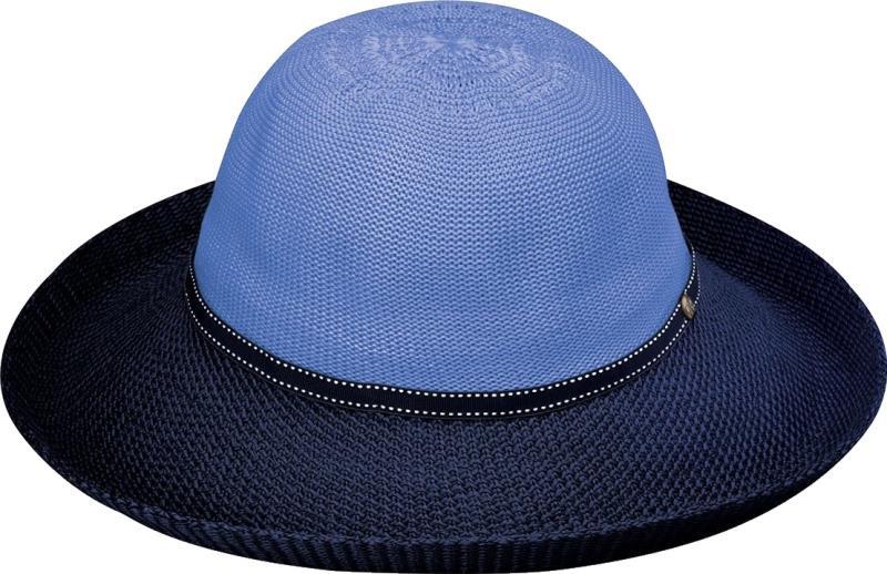 Victoria Two-Toned - Womens - Hydrangea / Navy 1