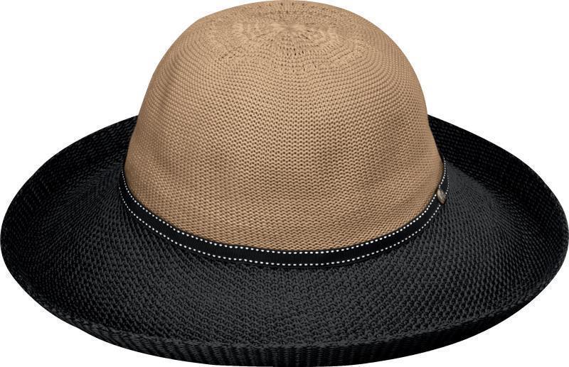 Victoria - Womens - Two Toned Camel / Black 1