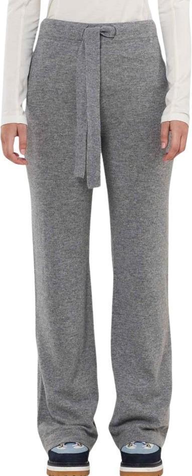 Blefjell Cashmere Pants - Womens - grey melange 1
