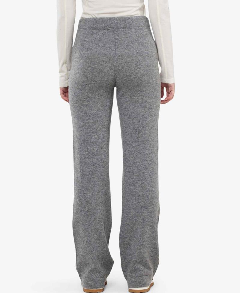 Blefjell Cashmere Pants - Womens - grey melange 1