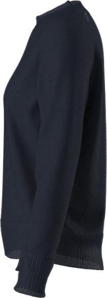 Blefjell Crew Neck - Womens - navy blue 1