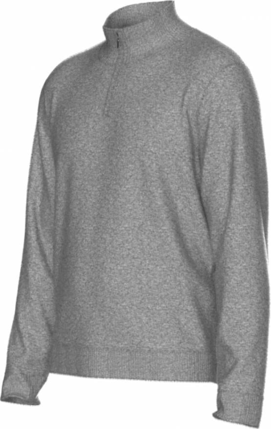 Blefjell Zip Up - Mens - grey melange 1