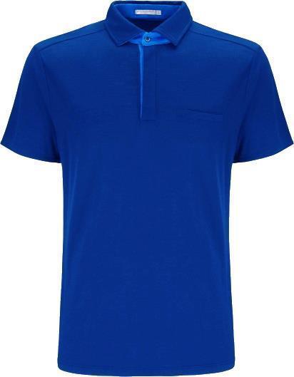 Eng Detail Polo - Mens - blue 1