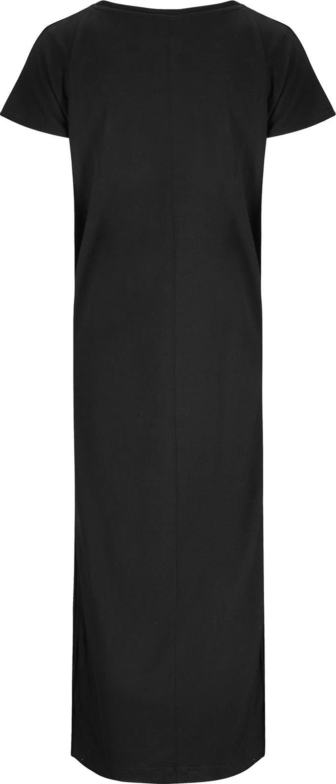 Eng Long Dress - black 1
