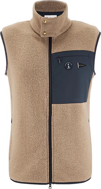 Faerder Vest - Mens - camel 1