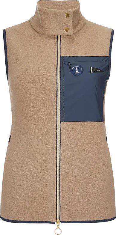 Faerder Vest - Womens - camel 1
