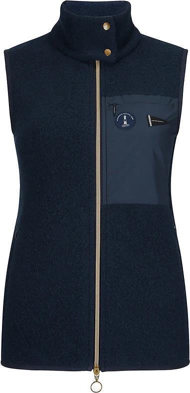 Faerder Vest - Womens - navy blue 1
