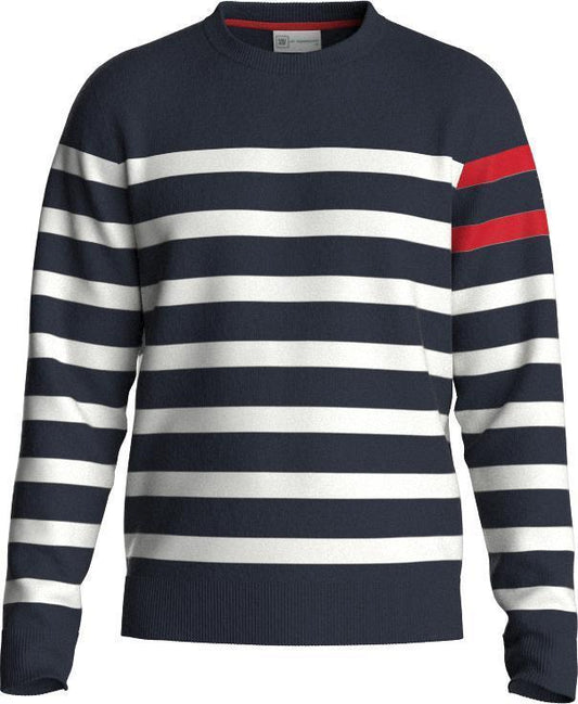 Hjellestad Crew Neck - Mens - Navy Blue 1