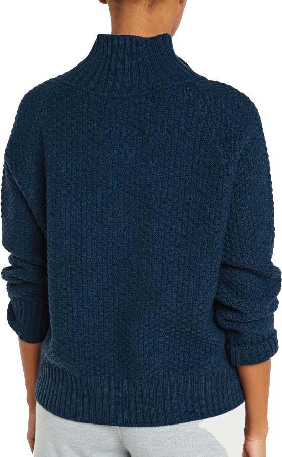 Kvitholmen Zip Up Sweater - Womens - navy blue 1