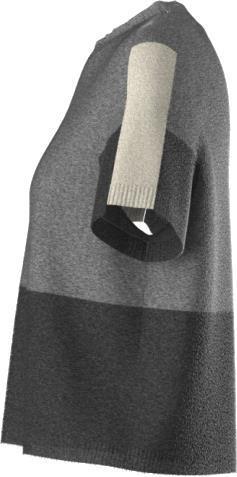 Morild Top - Womens - Grey Melange 3