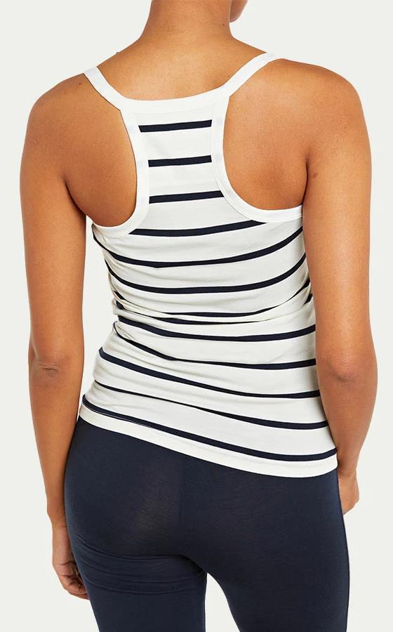 Saltholmen Racerback Tank Top - Womens - bright white 1