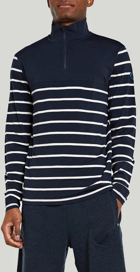 Saltholmen Zip Up - Mens - navy blue 1