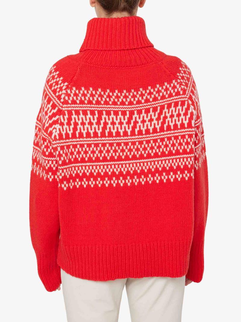 Setesdal Sweater - Womens - flame 1