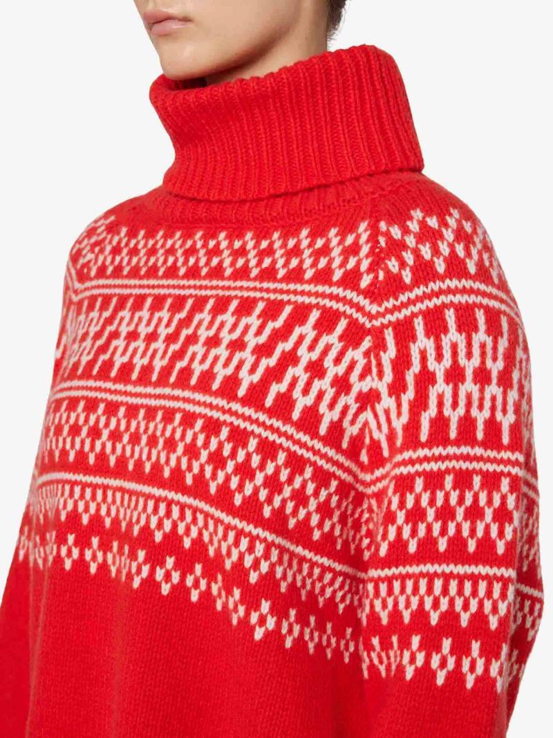 Setesdal Sweater - Womens - flame 1