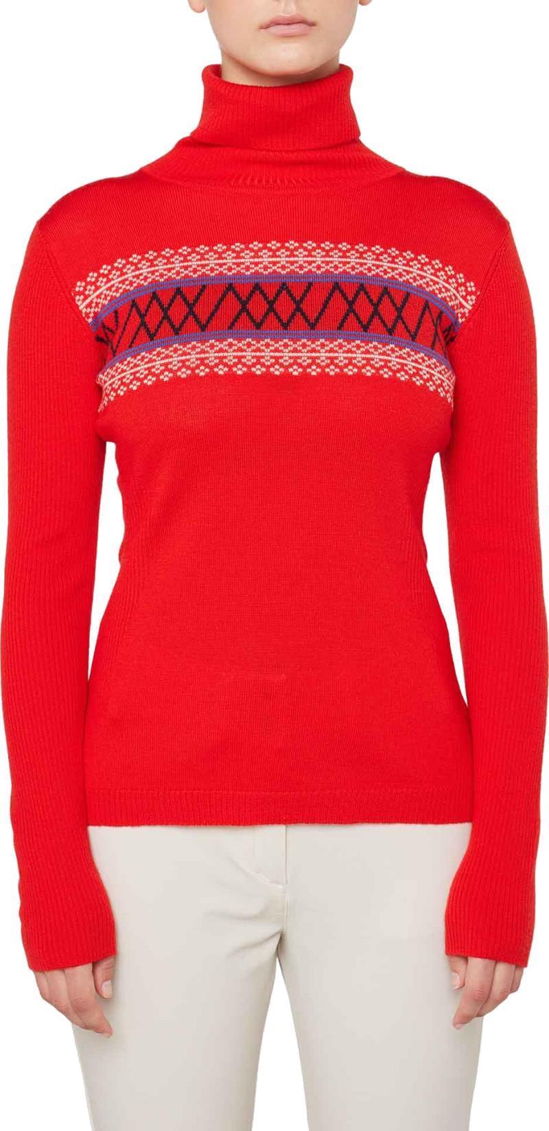 Signature Rollneck - Womens - flame 1