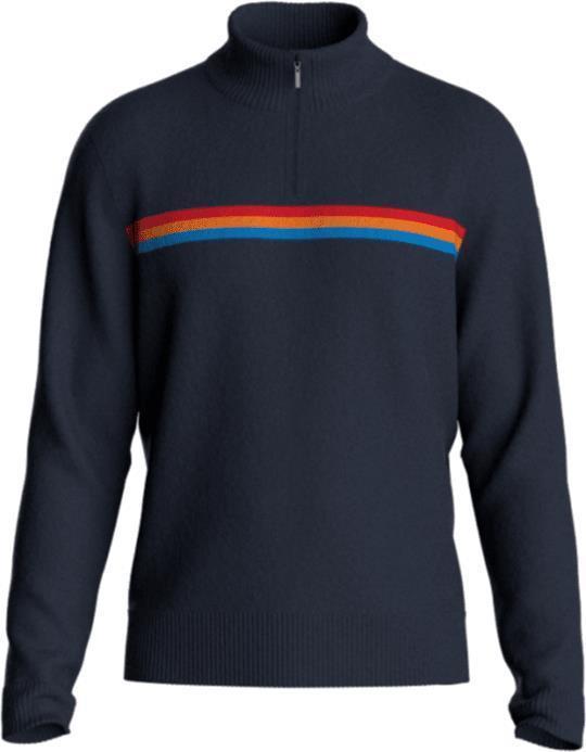 Ski Lover Zip Up - Mens - Navy Blue 1