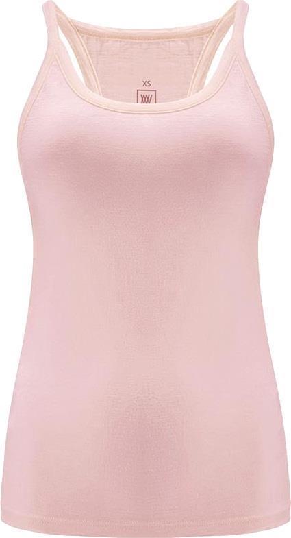 Sno Racerback Tank - Womens - pastel pink 1