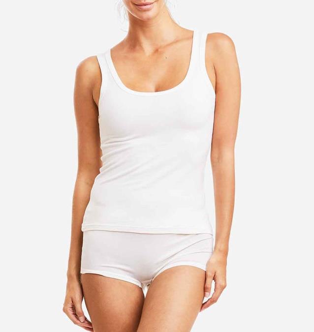 Sno Tank Top - Womens - bright white 1