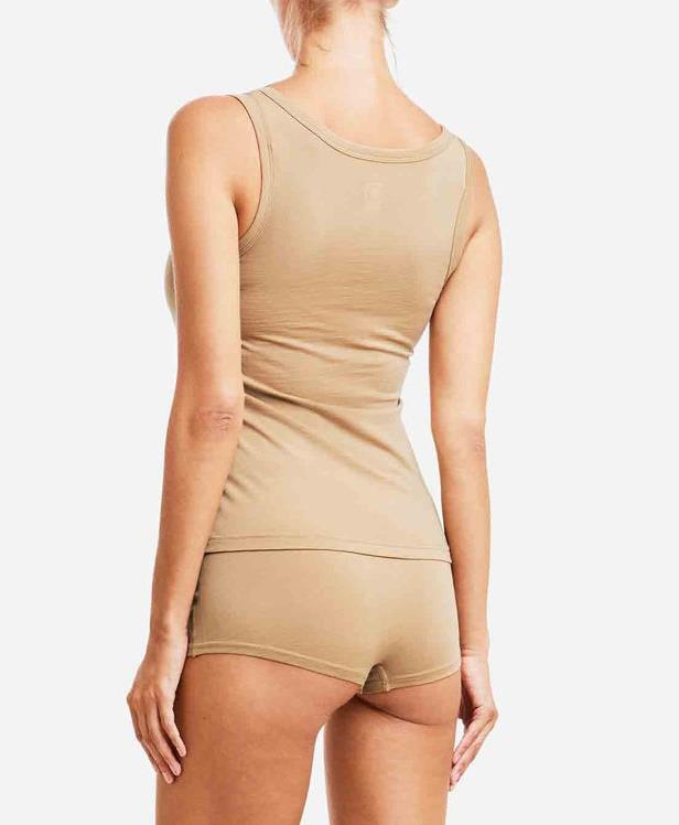 Sno Tank Top - Womens - nude 1