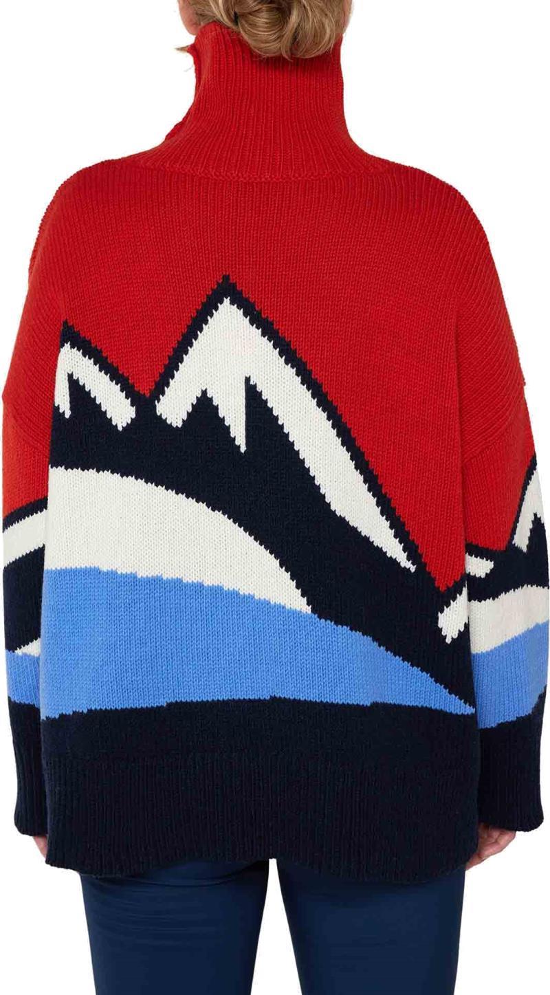 Snowmountain Sweater - Womens - flame 1