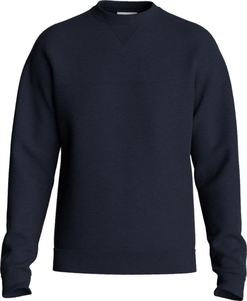 Tind Crew Neck - Mens - Navy Blue 1