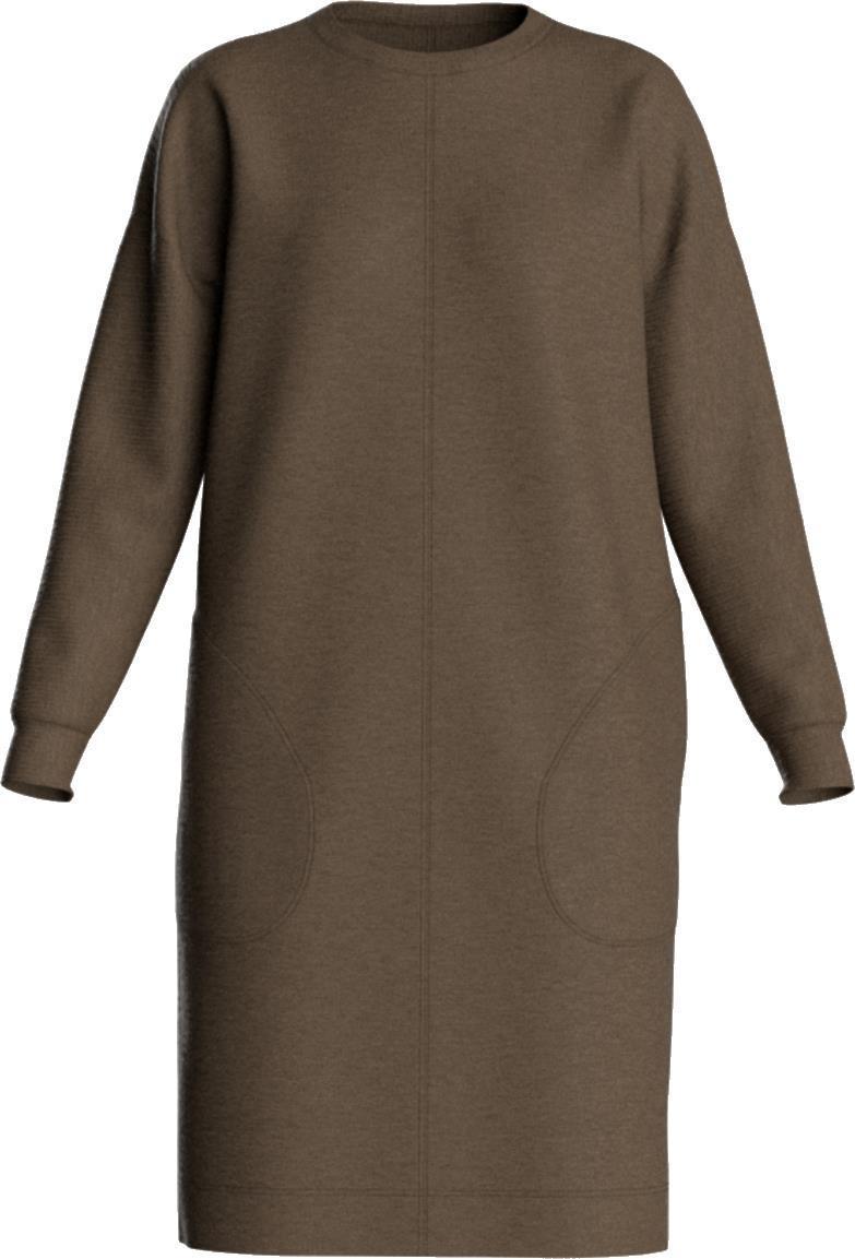 Tind Sweater Dress - camel 1