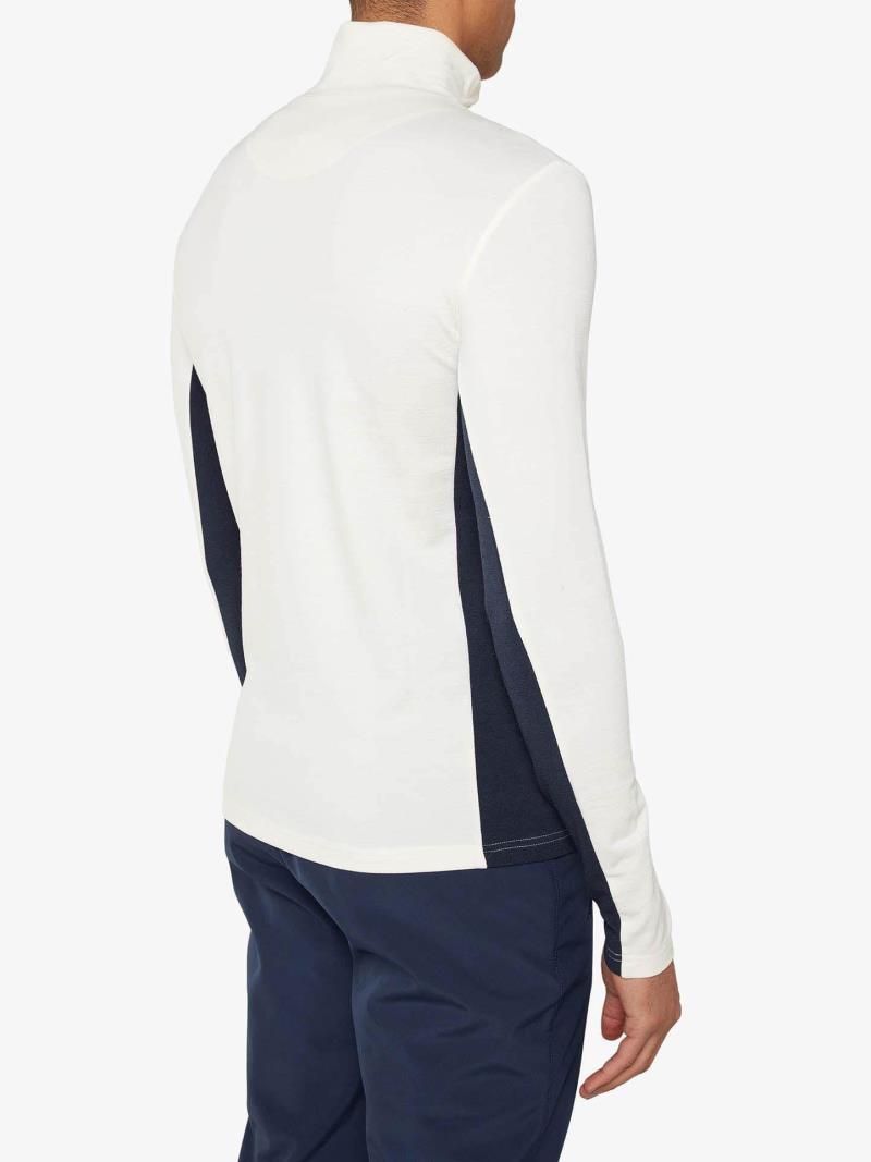 Voss 1/4 Zip - Mens - off white 1