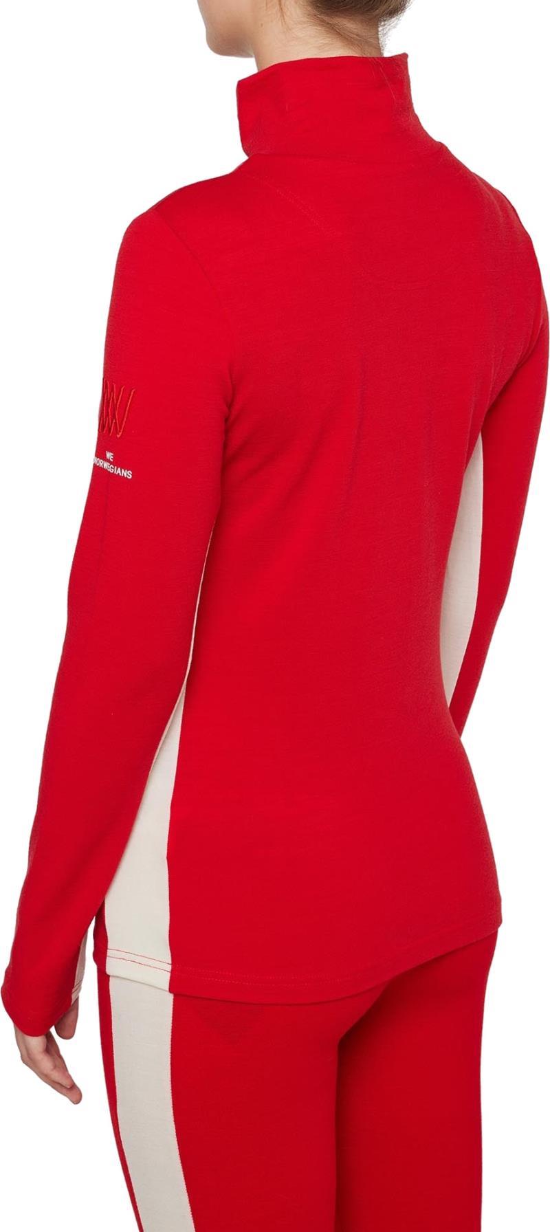Voss 1/4 Zip - Womens - red 1