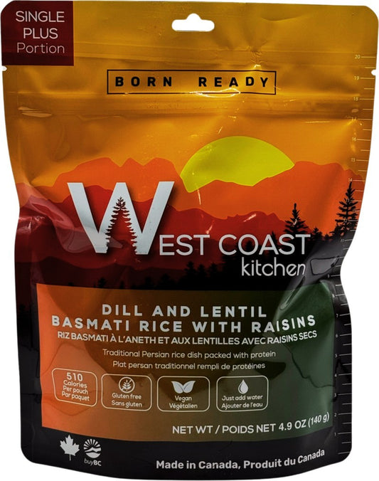 Dill and Lentil Rice with Raisins - Single Plus - not applicable 1