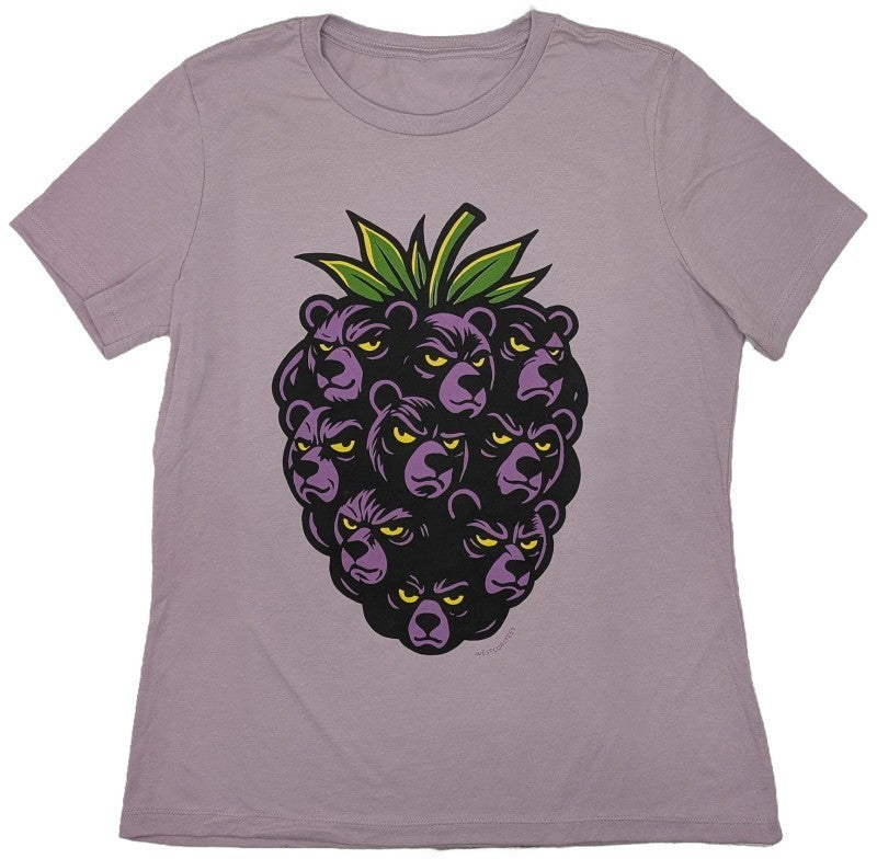 Blackberry T-Shirt - Womens - lilac 1