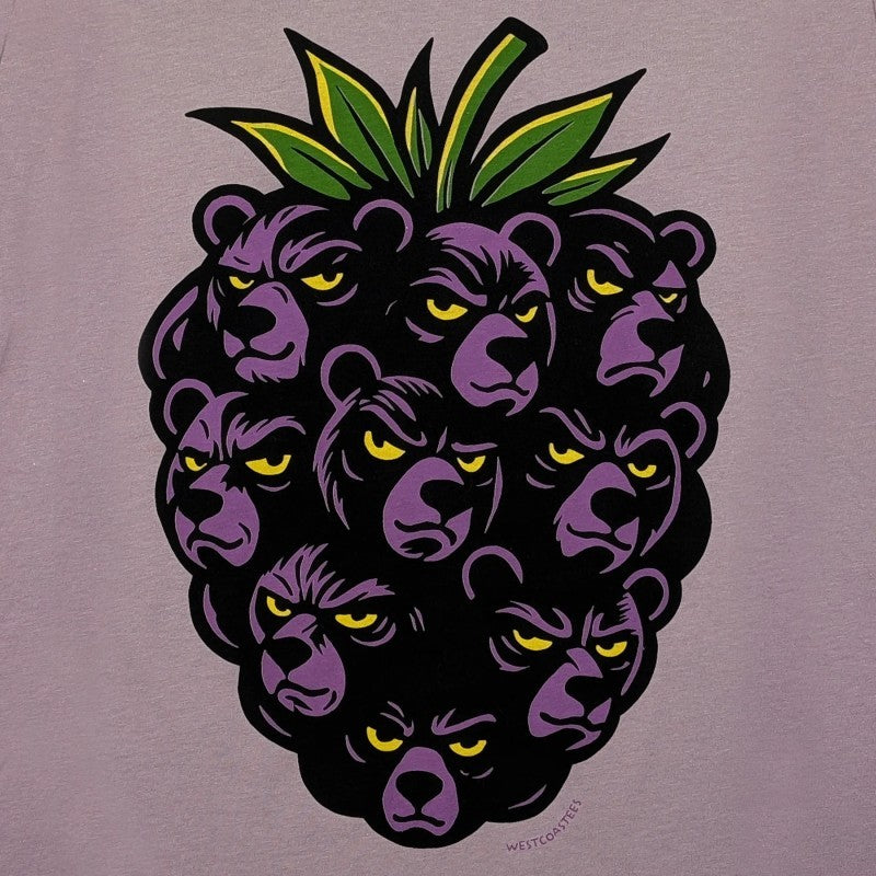 Blackberry T-Shirt - Womens - lilac 1