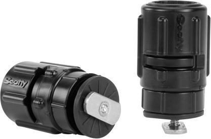 Gear Head Track Adaptor - black 1