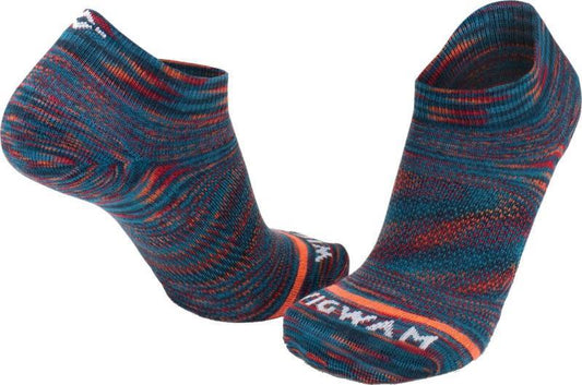 Bravura Low Lightweight Socks - aurora red 1