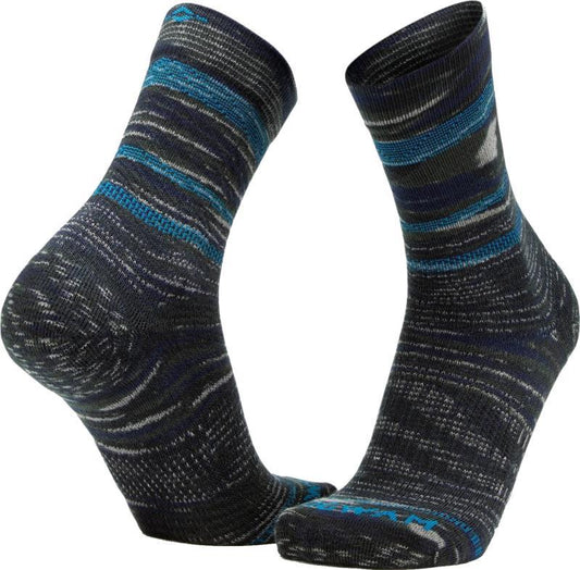 Bravura Mid Crew Lightweight Socks - onyx 1