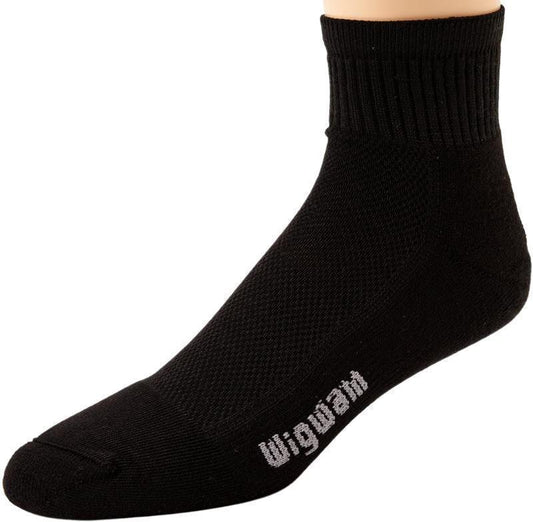 Cool-Lite Quarter Socks - Black 1