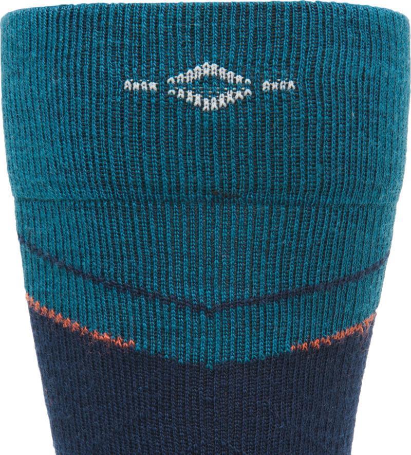 Snow Junkie Lightweight Over-the-Calf Socks - Navy 2