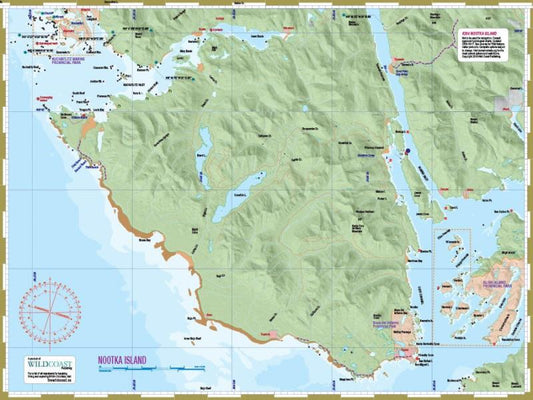 #204 Nootka Island Map - not applicable 1