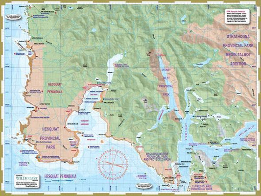 #206 Hesquiat Peninsula Coast and Trail Map - Not Applicable 1