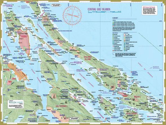 #218 Central Gulf Island Map - Not Applicable 1