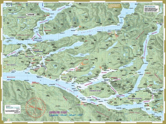 #236 Johnstone Strait Map - not applicable 1