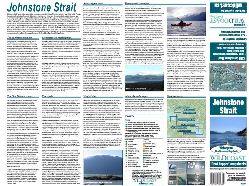 #236 Johnstone Strait Map - not applicable 1