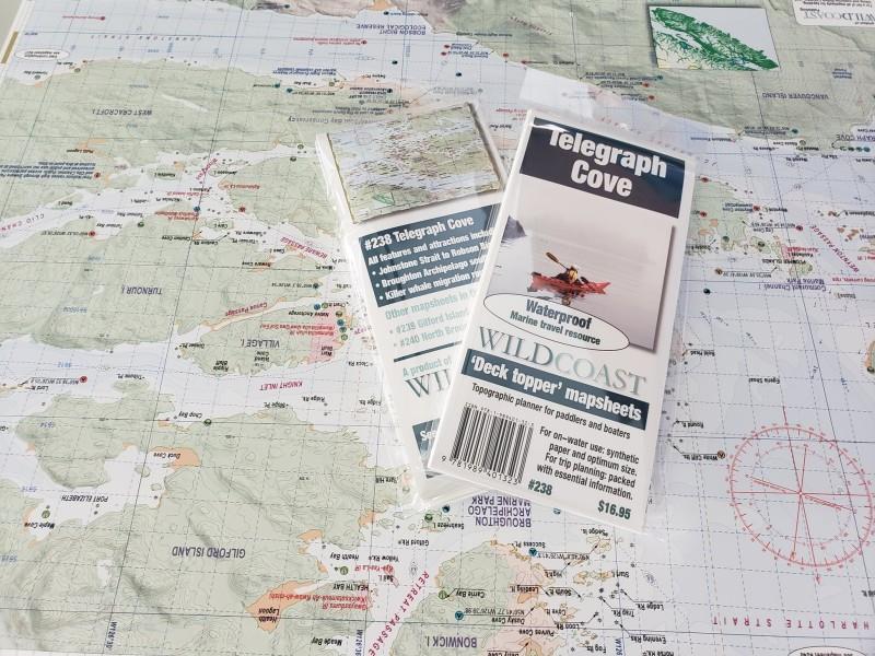 #238 Broughton-Johnstone Kayaking and Boating Map - not applicable 1