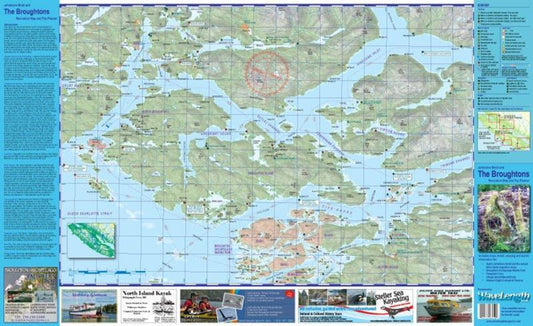 Broughtons / Johnstone Strait - Waterproof Map - Not Applicable 1