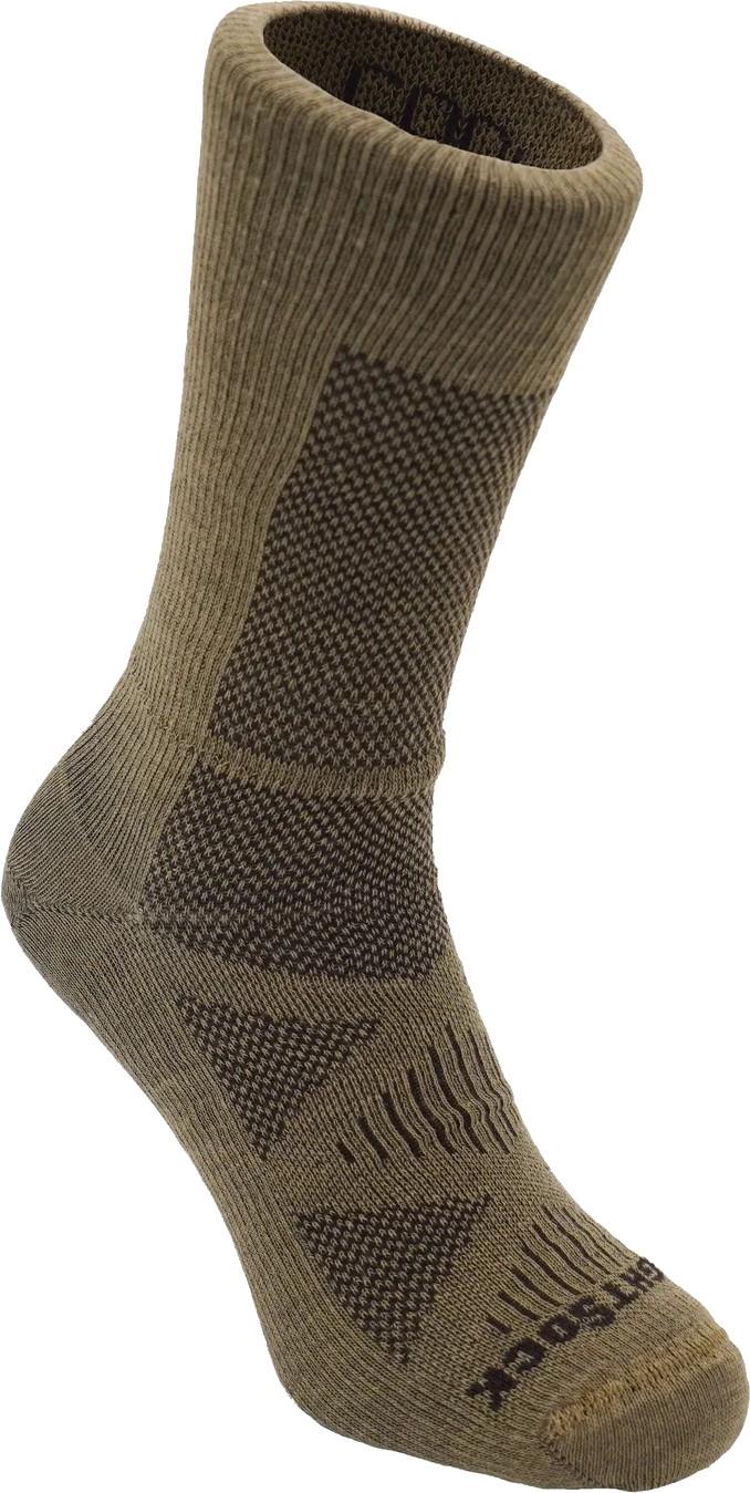 Coolmesh II Cushion Crew Socks - khaki 1