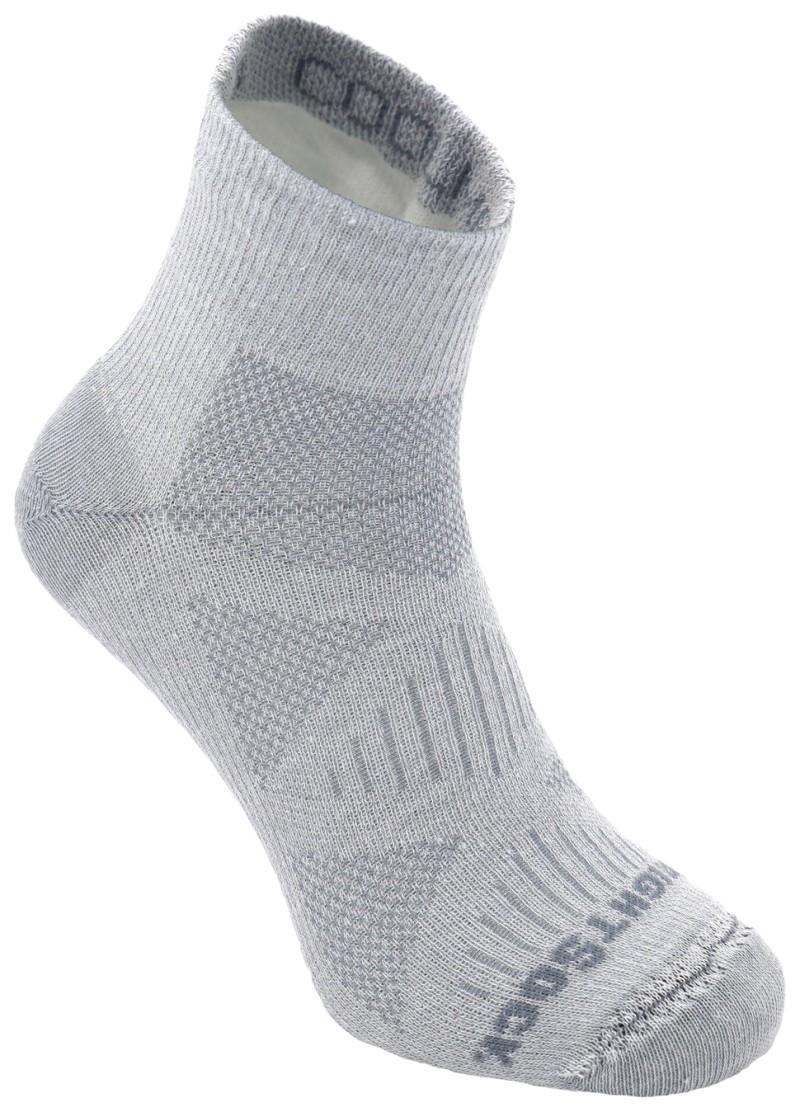 Coolmesh II Cushion Quarter Socks - cloud / grey 1