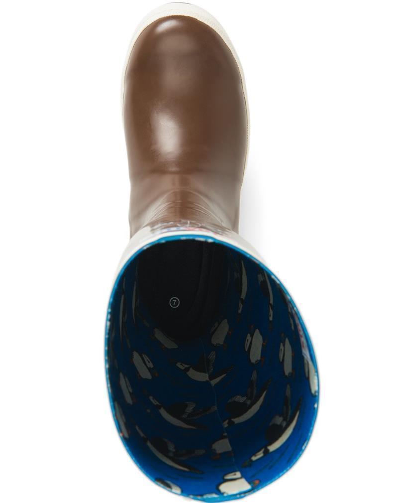 15" Salmon Sisters Legacy Boots - Womens - Brown / Puffin Print 3